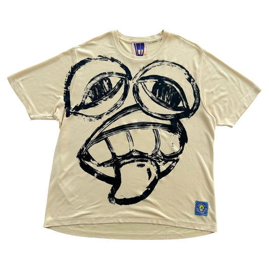 Monster Face 1/1 Yellow T-shirt (Size XL)