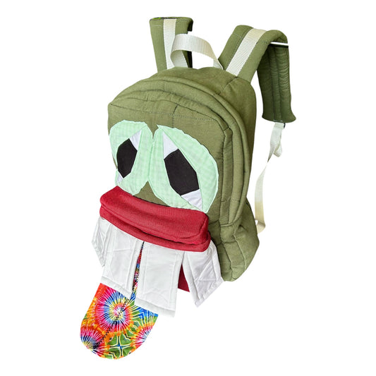Monster backpack Olive Hippie 1/1