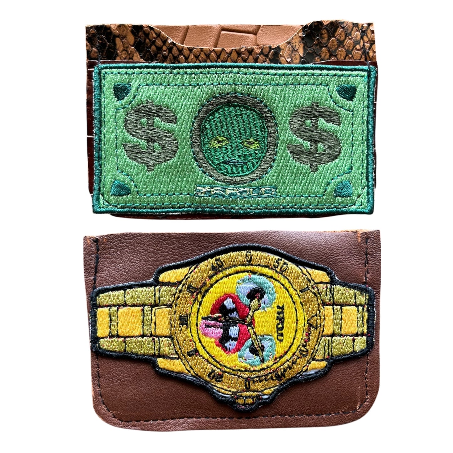 Bustdown Rollie Avalanche Cardholders (1-4)