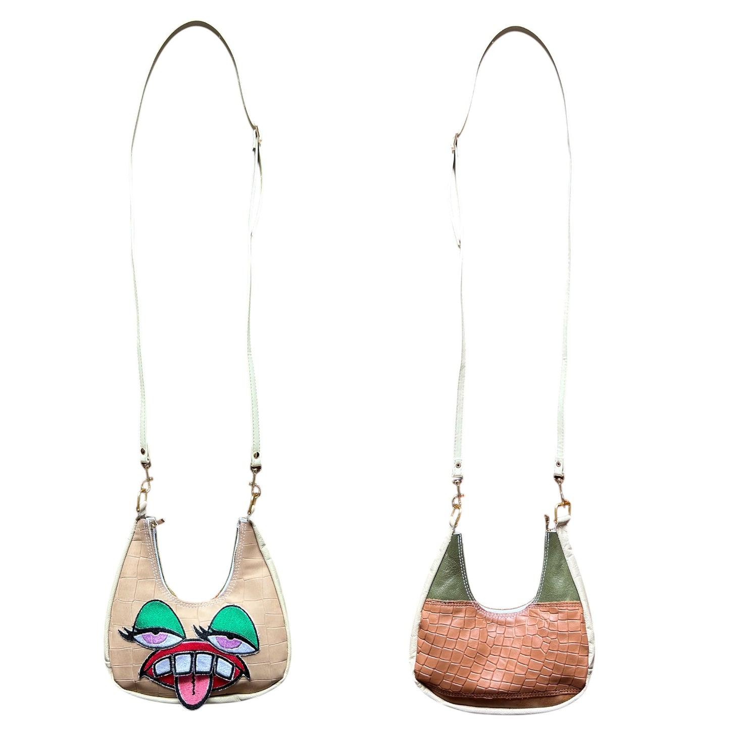 Green Eyeshadow Attitude Crossbody Monster Purse 1/1