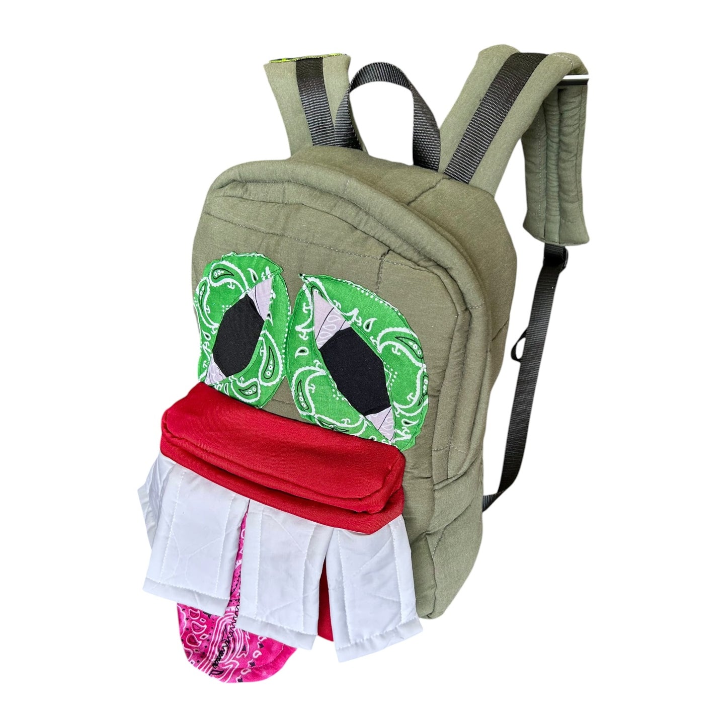 Monster backpack Olive Green 1/1